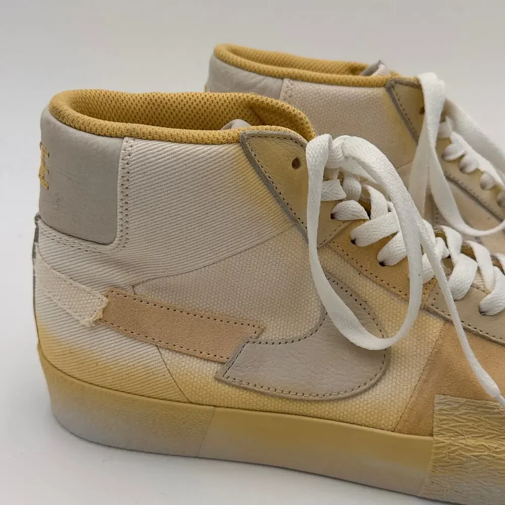 Nike Women's Blazer Mid Premium SB Lemon Wash Sneakers Size 9